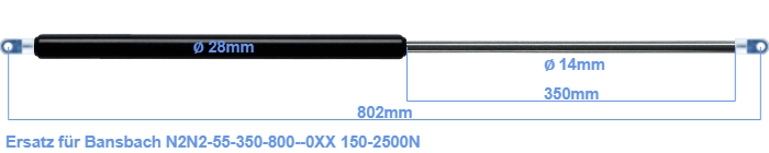 Bansbach N2N2-55-350-800--0XX