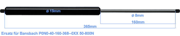 Bansbach P0N0-40-160-368--0XX