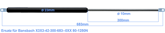 Bansbach X3X3-42-300-683--0XX