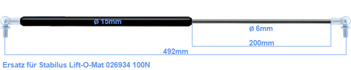 Stabilus Lift-O-Mat 026934