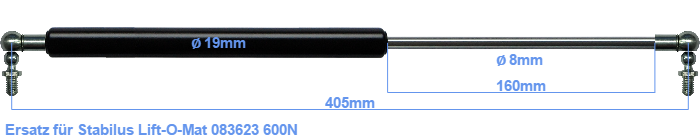 Stabilus Lift-O-Mat 083623