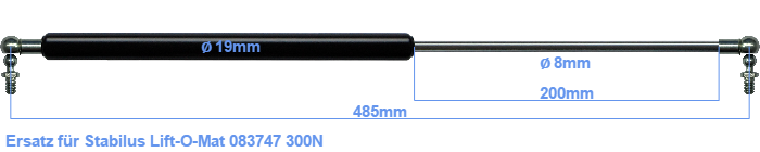 Stabilus Lift-O-Mat 083747