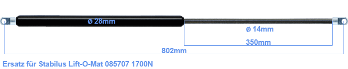 Stabilus Lift-O-Mat 085707