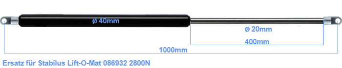 Stabilus Lift-O-Mat 086932