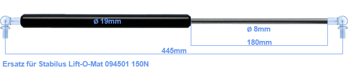 Stabilus Lift-O-Mat 094501