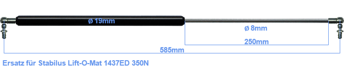 Stabilus Lift-O-Mat 1437ED