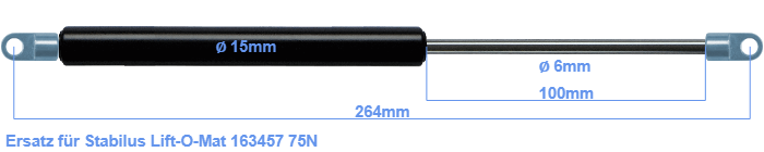 Stabilus Lift-O-Mat 163457