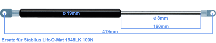 Stabilus Lift-O-Mat 1948LK