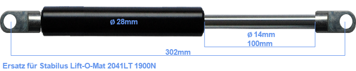 Stabilus Lift-O-Mat 2041LT