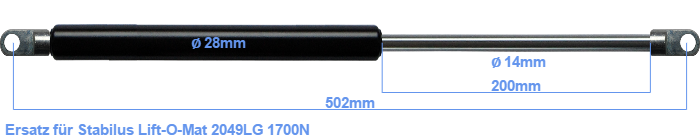 Stabilus Lift-O-Mat 2049LG