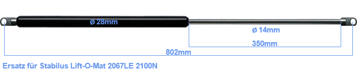 Stabilus Lift-O-Mat 2067LE