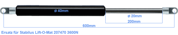 Stabilus Lift-O-Mat 207470
