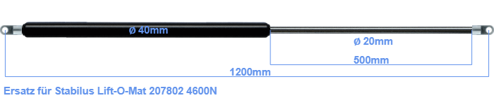 Stabilus Lift-O-Mat 207802