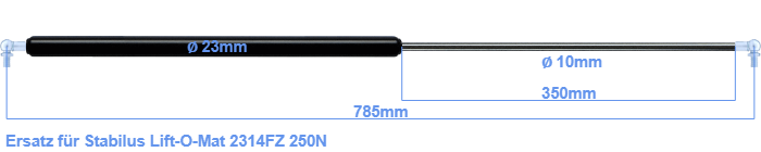 Stabilus Lift-O-Mat 2314FZ