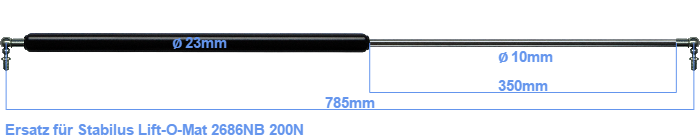 Stabilus Lift-O-Mat 2686NB