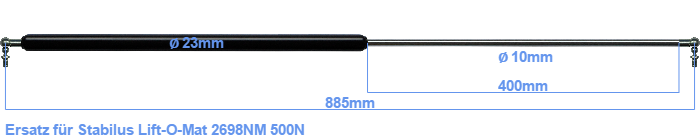 Stabilus Lift-O-Mat 2698NM