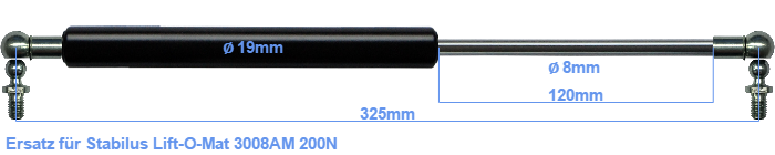 Stabilus Lift-O-Mat 3008AM