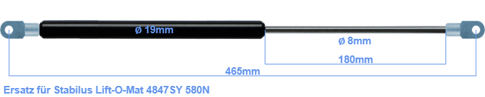 Stabilus Lift-O-Mat 4847SY