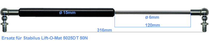 Stabilus Lift-O-Mat 5025DT