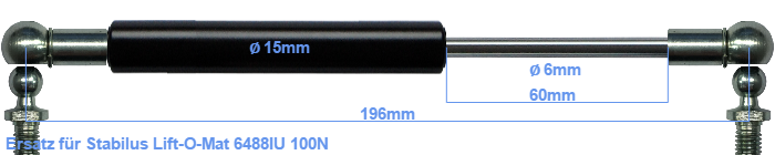 Stabilus Lift-O-Mat 6488IU