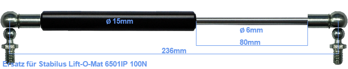 Stabilus Lift-O-Mat 6501IP