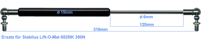 Stabilus Lift-O-Mat 6525IK