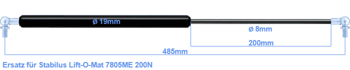 Stabilus Lift-O-Mat 7805ME