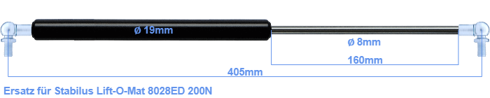 Stabilus Lift-O-Mat 8028ED