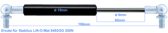 Stabilus Lift-O-Mat 8452GG