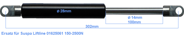 Suspa Liftline 01625061