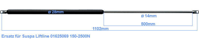 Suspa Liftline 01625069