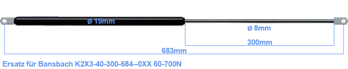 Bansbach K2X3-40-300-684--0XX