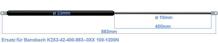 Bansbach K2X3-42-400-883--0XX