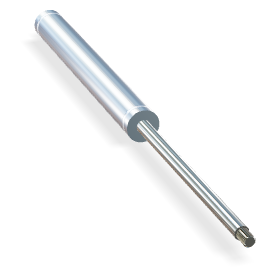 Gasdruckfeder 6-15 Hub 100 Edelstahl