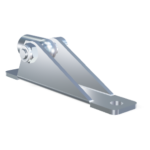 M8 Gelenkauge Edelstahl mit Lagerschuh